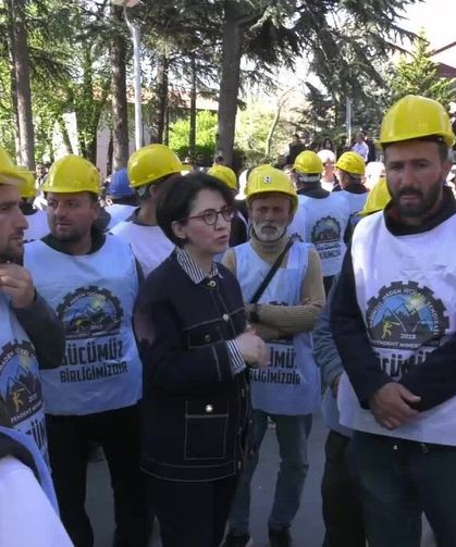 Doruk Madencilik İşçilerinin Kurtuluş Parkı'ndaki Açlık Grevi Sürüyor