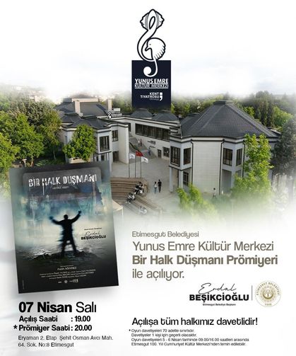 Etimesgut’ta Kültür ve Sanatın Yeni Adresi Açılıyor