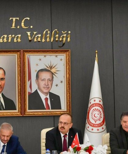 Ankara Valiliği'nde Yeni Vali İle İlk  Toplantı