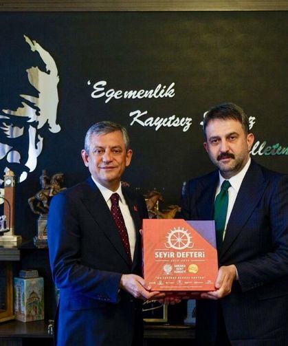 Özgür Özel, Ankara Kent Konseyi Başkanı Yılmaz'ı Kabul Etti