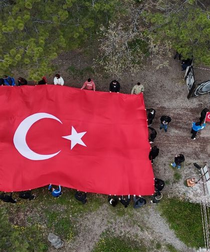 Kızılcahamam'da Gençlik Yürüyüşü Yapıldı
