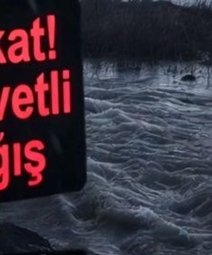 Ankara İçin Şiddetli Yağış Uyarısı
