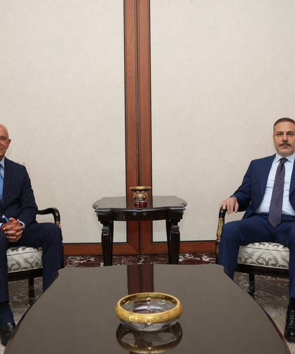 Bakan Fidan, ABD'nin Ankara Büyükelçisi Barrack'ı Kabul etti