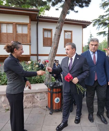 BBP Kurultayı Sonrası Destici'den Taceddin Dergahı'na Ziyaret