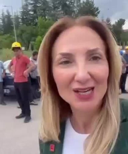 CHP'li Nazlıaka'dan Beypazarı'ndaki Doruk Maden İşçilerine Ziyaret