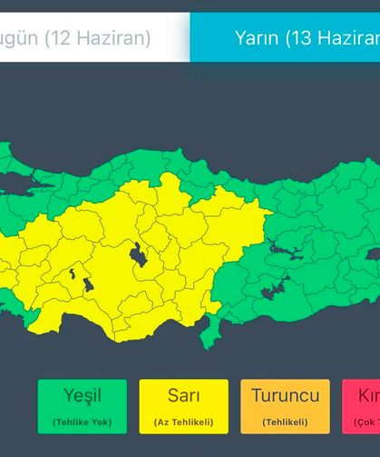 Meteoroloji'den Ankara Dahil 31 İl İçin Kuvvetli Yağış Uyarısı