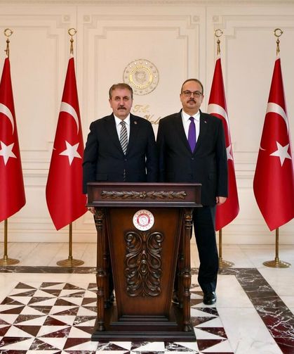 Mustafa Destici'den, Ankara Valisi Canbolat'a Ziyaret