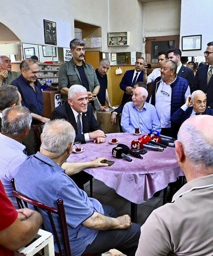 Dervişoğlu Ulus'ta Emekli Kahvesi Ziyaret Etti