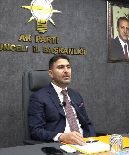 AK Parti Tunceli İl Başkanı Hakan Özer İstifa Etti