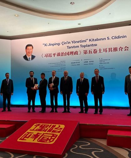 Ankara'da 'Xi Jinping: Çin'in Yönetimi' Eserinin 5. Cildi Tanıtıldı