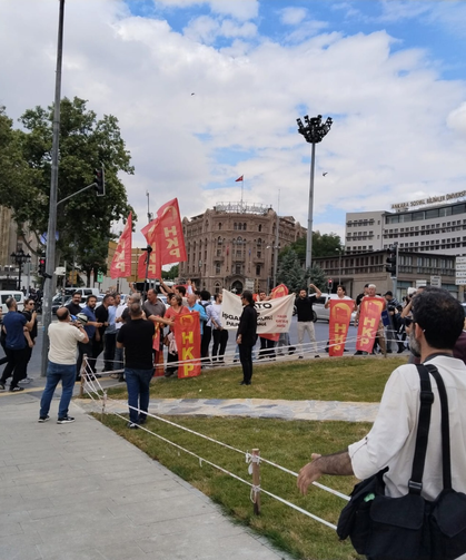 Ankara'daki NATO Protestosunda Gözaltına Alınanlar Bırakılıyor