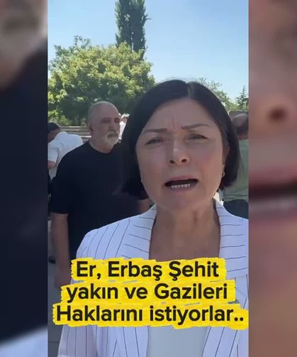 Gaziler Güvenpark'ta Oturma Eylemi Başlattı