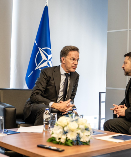 NATO Genel Sekreteri Rutte, Zelenskiy ile Ankara'da Görüştü