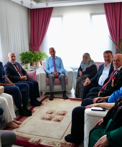 Gölbaşı Belediye Başkanı Odabaşı'ndan Şehit Ailelerine Ziyaret
