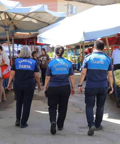 Çankaya Belediyesi Zabıta Ekipleri Denetimleri Sürdürüyor