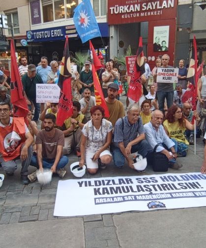 İzmir'den Ankara'daki Madenciler İçin Destek Eylemi