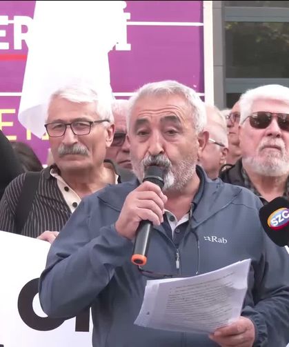 Tüm Emekliler Sendikası Ankara'da Eylem Yaptı: Geçinemiyoruz, Artık Yeter