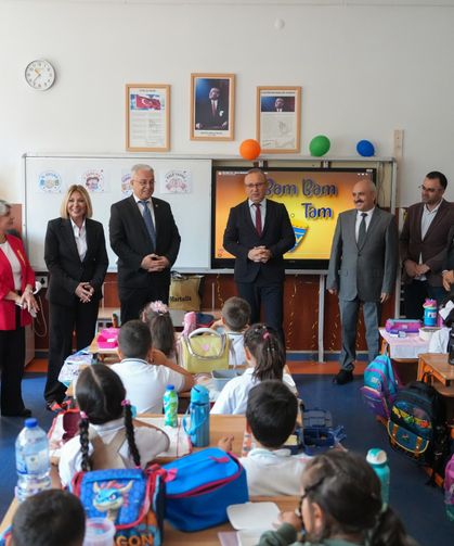 Etimesgut'ta İlk Okul Zili Çaldı