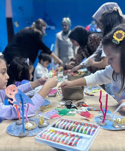 Sincan Anne-Çocuk Evlerinde Bilgi ve Eğlence Bir Arada