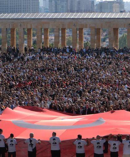 81 İlden Gelen Lösemili Çocuklar Anıtkabir'i Ziyaret Etti