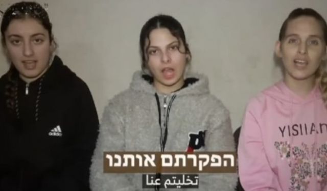 Hamas 3 İsrailli Rehinenin Videosunu Paylaştı