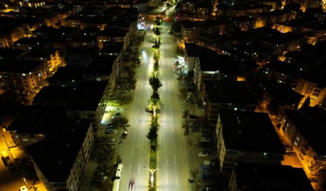 Sincan'da Sokaklar Işıl Işıl