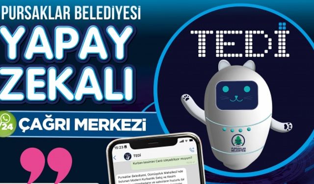 Türkiye'nin İlk Yapay Zekalı Çağrı Merkezi Pursaklar'da