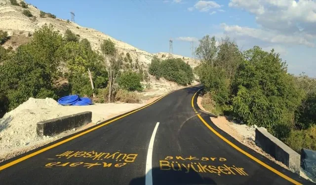 Beypazarı İçesinde Yol Çalışmaları Devam Ediyor