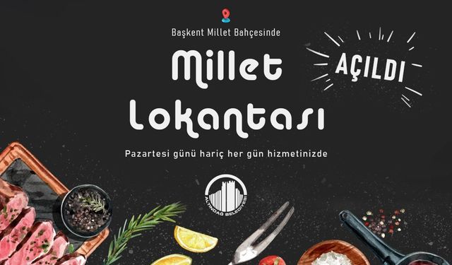 Altındağ'da Millet Lokantası Açıldı