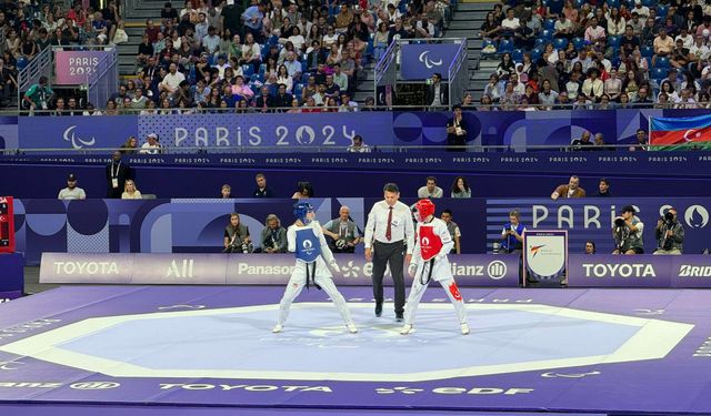 Paris 2024 Paralimpik Oyunları: Milli Tekvandocu Ali Can Özcan'dan Gümüş Madalya