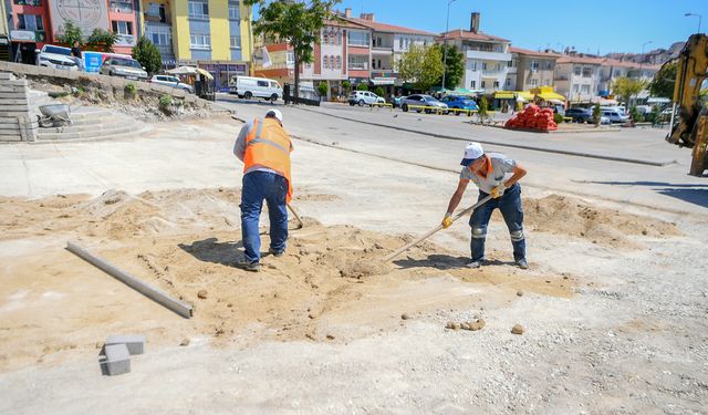 Mamak Belediyesinden Tretuvar Mesaisi