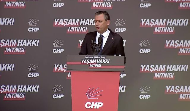 Özel’den Erdoğan’a Çağrı: Çık Artık Bahçeli’yi Sözcü Kılma, Ne Diyorsan Sen Söyle