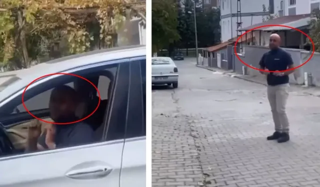 Beypazarı'nda Genç Kızları Takip Sarkıntılık Yapan Şahıs, Kamerayı Görünce "Ailem Var, Yapma" Dedi