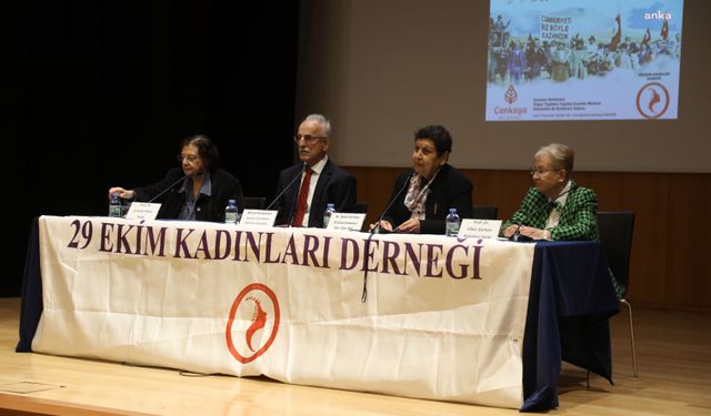 Çankaya Belediyesi, “Cumhuriyet Kazanımlarının Neresindeyiz?” Paneline Ev Sahipliği Yaptı