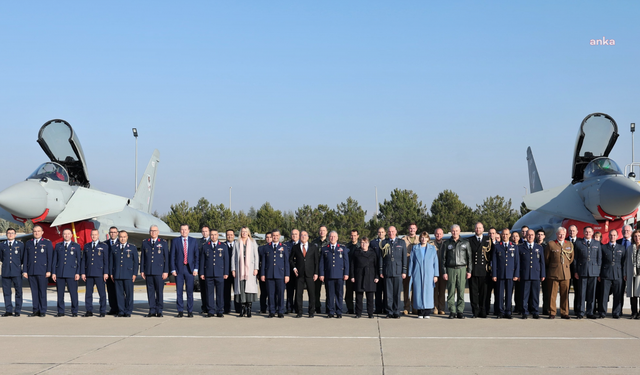 2 Eurofighter Typhoon Uçağı, Ankara'da Mürted Hava Üssü'ne İndi