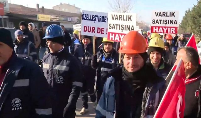 Çayırhan’da Özelleştirme Kararına Direnen İşçiler Yeniden Ankara’ya Yürüyüş Başlattı