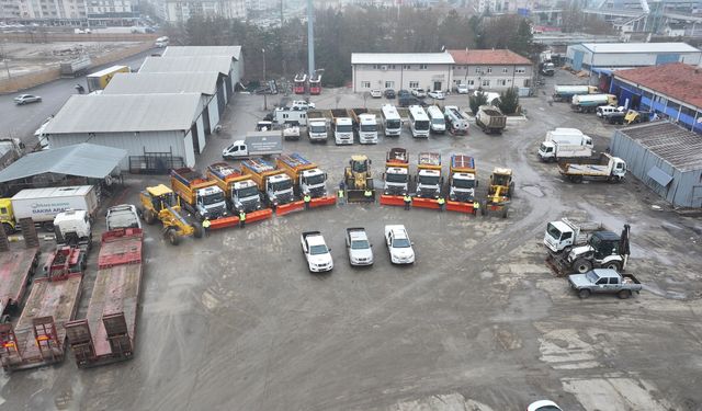 Gölbaşı Belediyesi Karla Mücadeleye Hazır