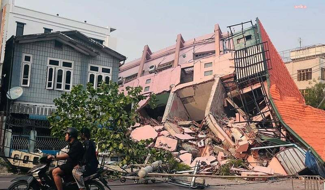 Myanmar’da Bin 700’den Fazla Kişinin Öldüğü Deprem Sonrası 7 Günlük Ulusal Yas