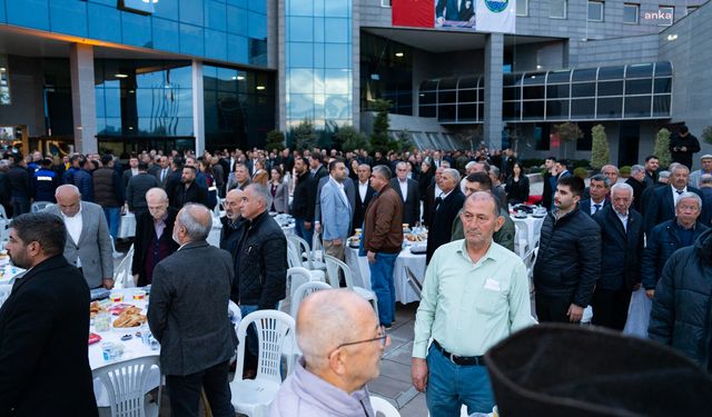 Gölbaşı Belediyesi'nin 60. Yılı, İftar Sofrasında Kutlandı
