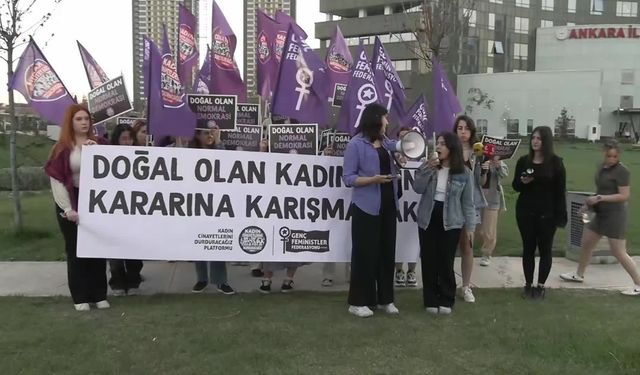 Ankara'da Kadınlardan "Normal Doğum" Tepkisi: Çocukları Yaşatmaya Kafa Yorun