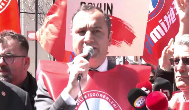 Eğitim-İş, Ankara Atatürk Lisesi'nde Proje Okul Atamalarını Protesto Etti