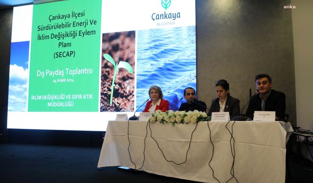 Çankaya'da İklim Kriziyle Mücadele Çalışmalarında Sona Gelindi