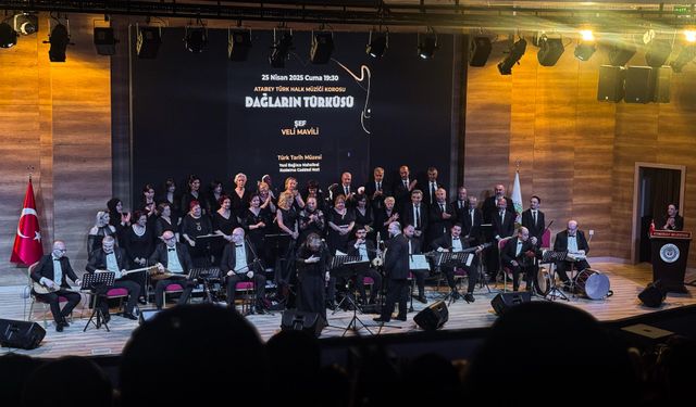 'Dağların Türküsü' Etimesgut Türk Tarih Müzesi'nde Seslendirildi
