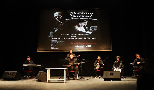 'Bozkırın Tezenesi' Neşet Ertaş, Etimesgut'ta Konserle  Anıldı