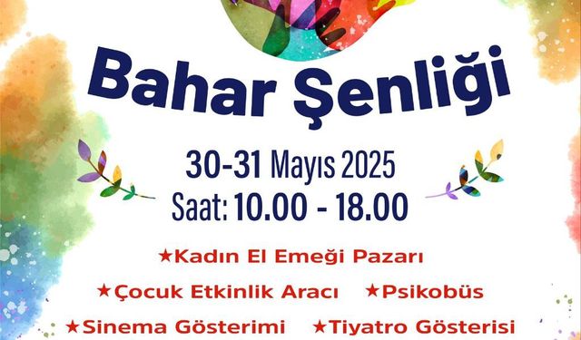 Beypazarı Belediyesi Bahar Şenliği Bugün Başlıyor