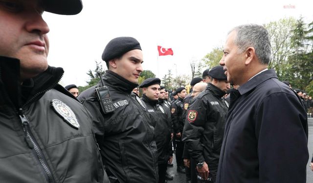Ali Yerlikaya: 1 Mayıs Etkinliklerinde 409 Kişi Gözaltına Alındı