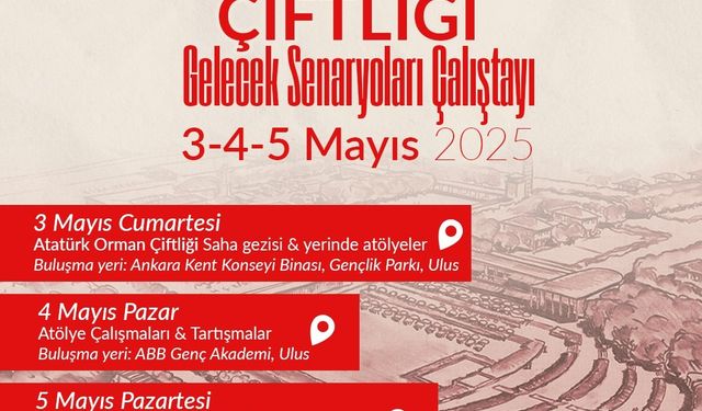 Ankara Kent Konseyi'nden “Atatürk Orman Çiftliği İçin Gelecek Senaryoları Çalıştayı”
