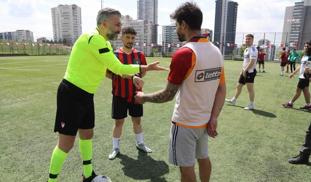 Çankaya'da 19 Mayıs Coşkusu "Futbol Turnuvası" İle Başladı