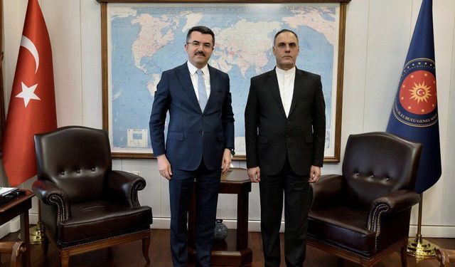 MGK Genel Sekreteri Memiş ile İran'ın Ankara Büyükelçisi Görüştü