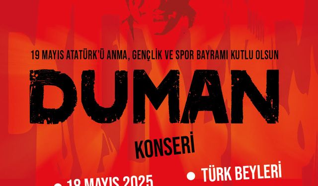 Etimesgut Belediyesi'nden 19 Mayıs Hediyesi: Ücretsiz Duman Konseri
